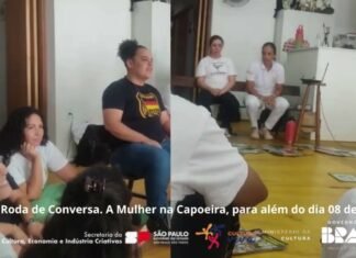 Roda de Conversa A Mulher na Capoeira